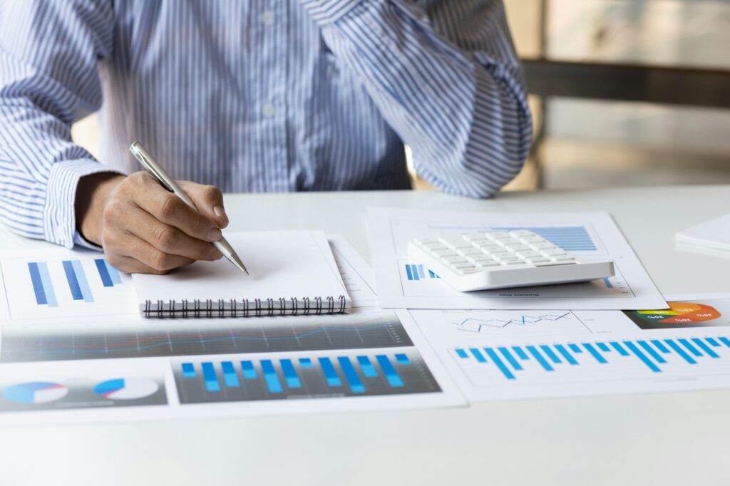 Financial planning and business accounting concepts.